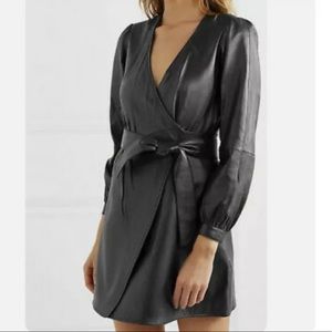 7 For All Mankind Faux Leather Dress NWT